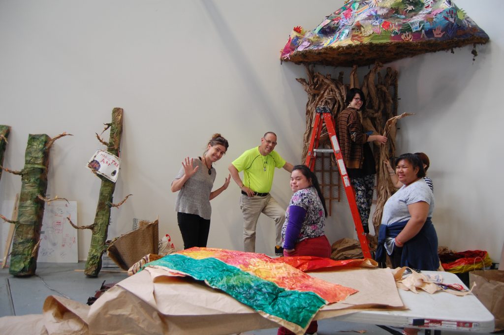 Magic Tree Installation by Art Reach Program of the Arc in SF